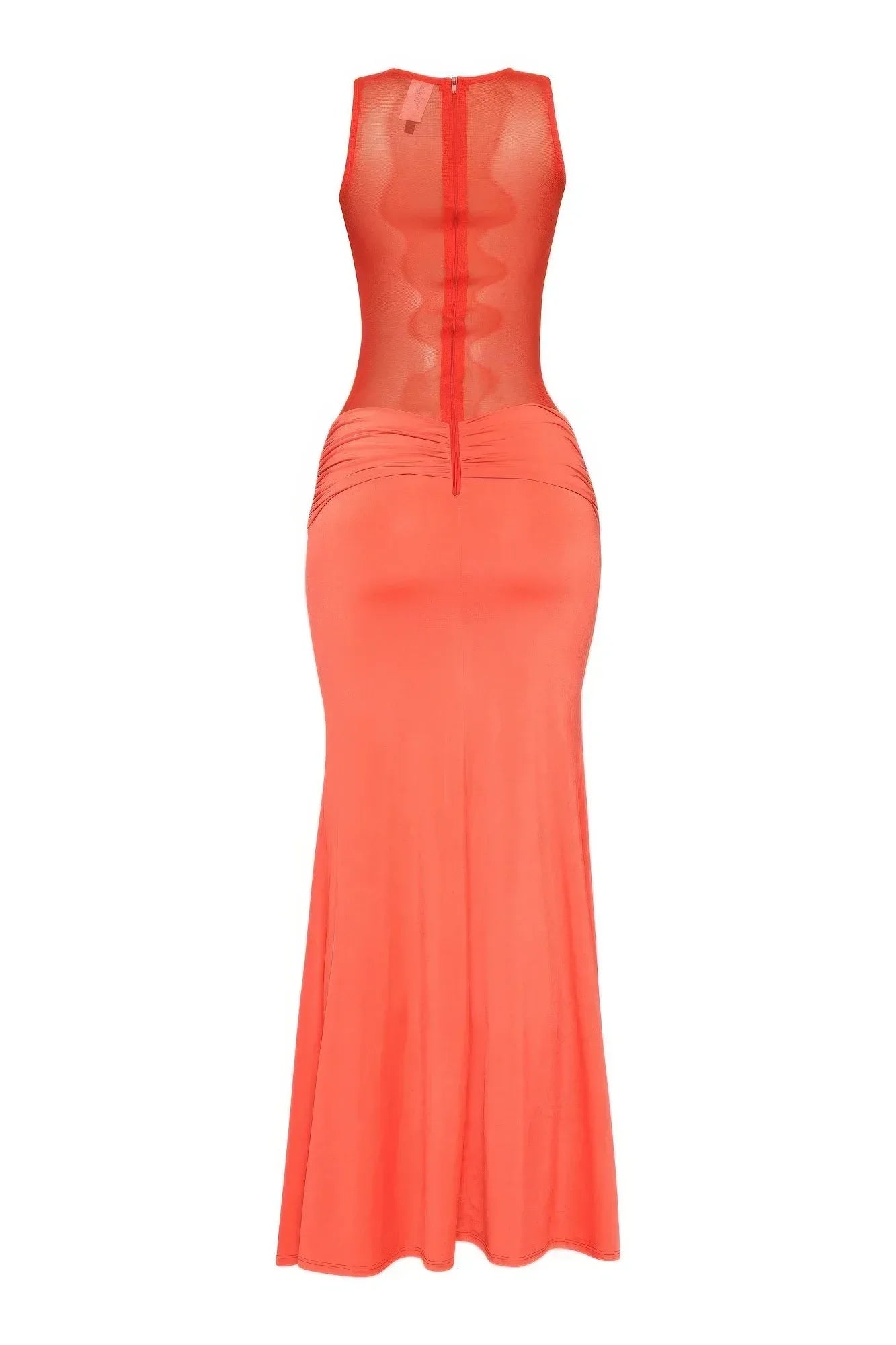 Mesh Contrast Rube Maxi Dress | Mixtshop LLC