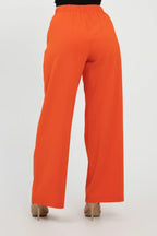 Front Button Fold-over Inside Zipper Pants | Mixtshop LLC