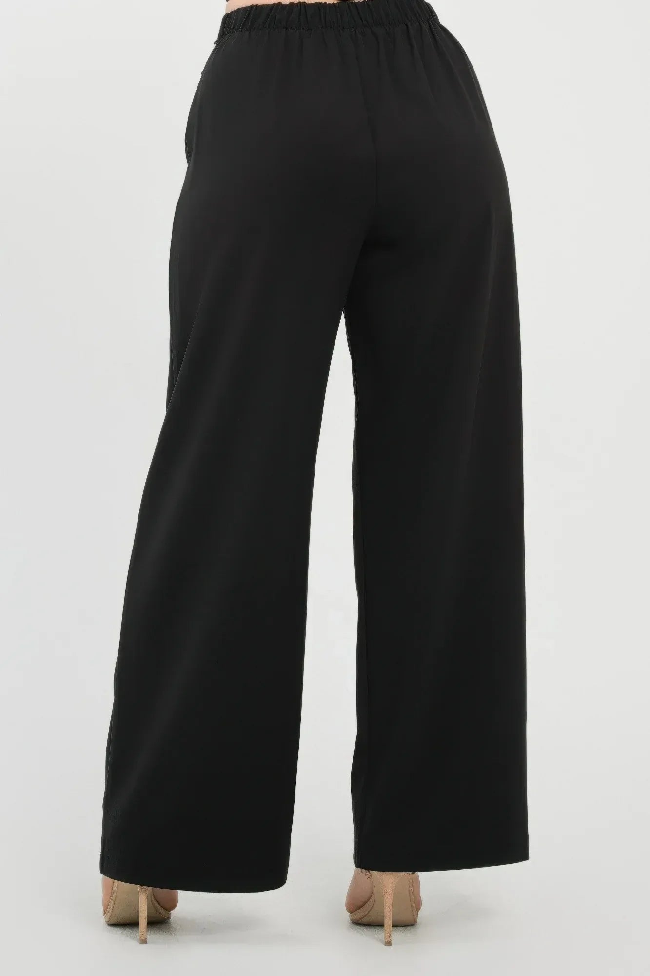 Front Button Fold-over Inside Zipper Pants | Mixtshop LLC