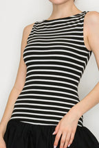 Stripe Bubble Mini Skirt Dress | Mixtshop LLC
