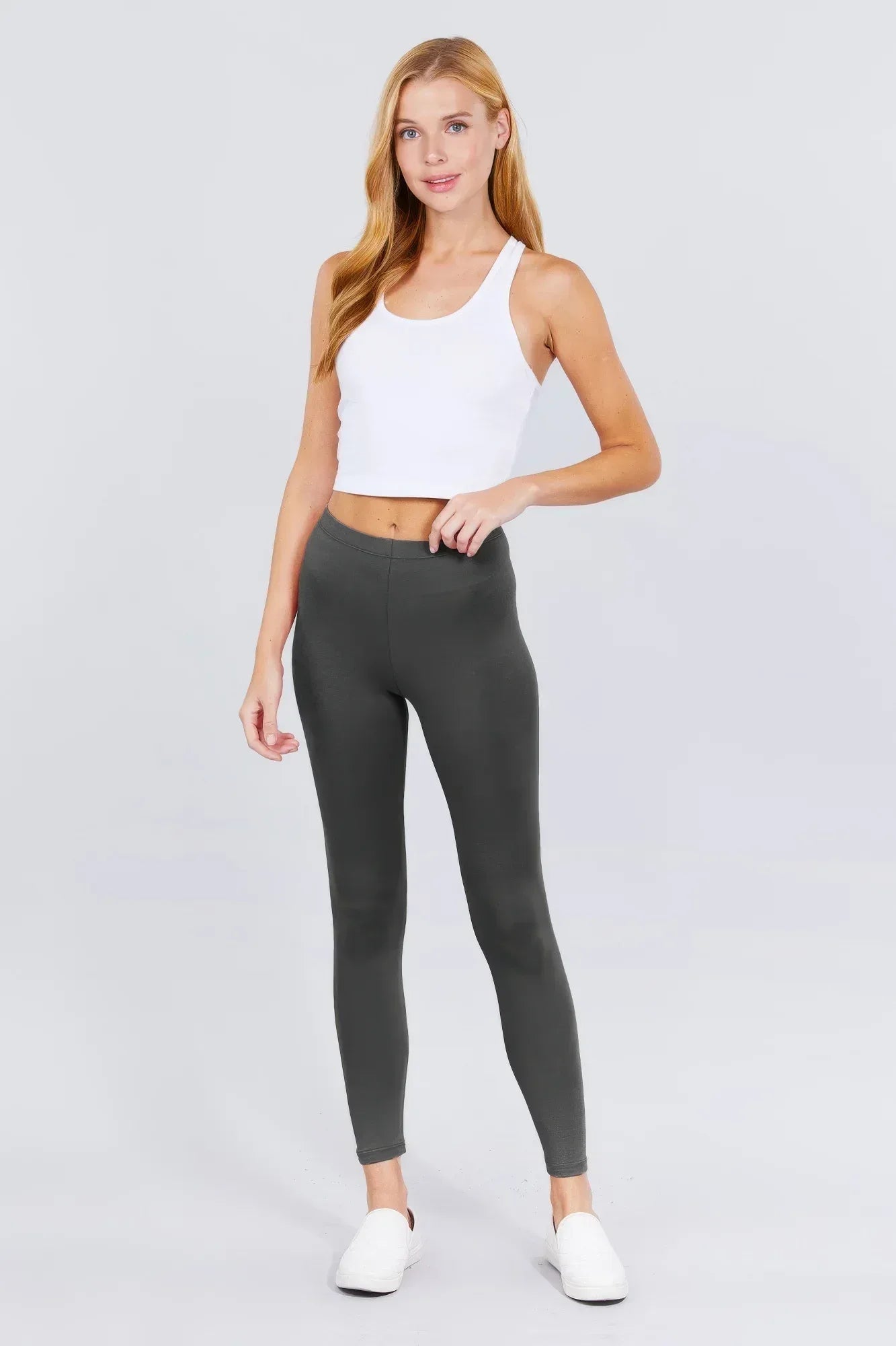 Cotton Spandex Leggings Secondary image