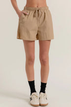 Anorak Side Slit Workout Shorts | Mixtshop LLC