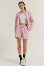 Anorak Side Slit Workout Shorts | Mixtshop LLC