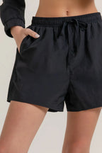 Anorak Side Slit Workout Shorts | Mixtshop LLC