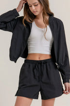 Anorak Side Slit Workout Shorts | Mixtshop LLC