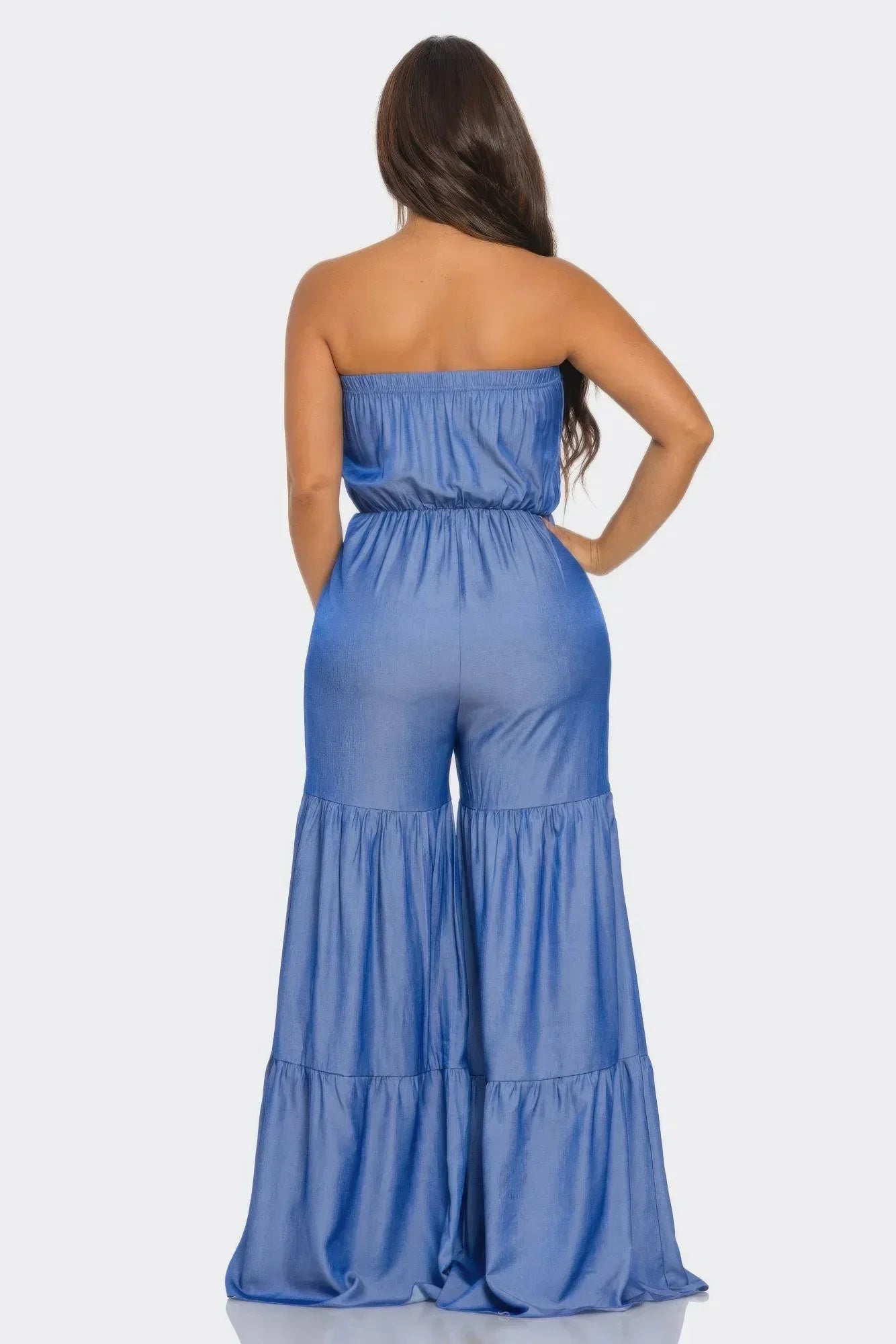 Jumpsuit Ruffle Hem | Mixtshop LLC
