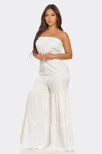 Jumpsuit Ruffle Hem | Mixtshop LLC