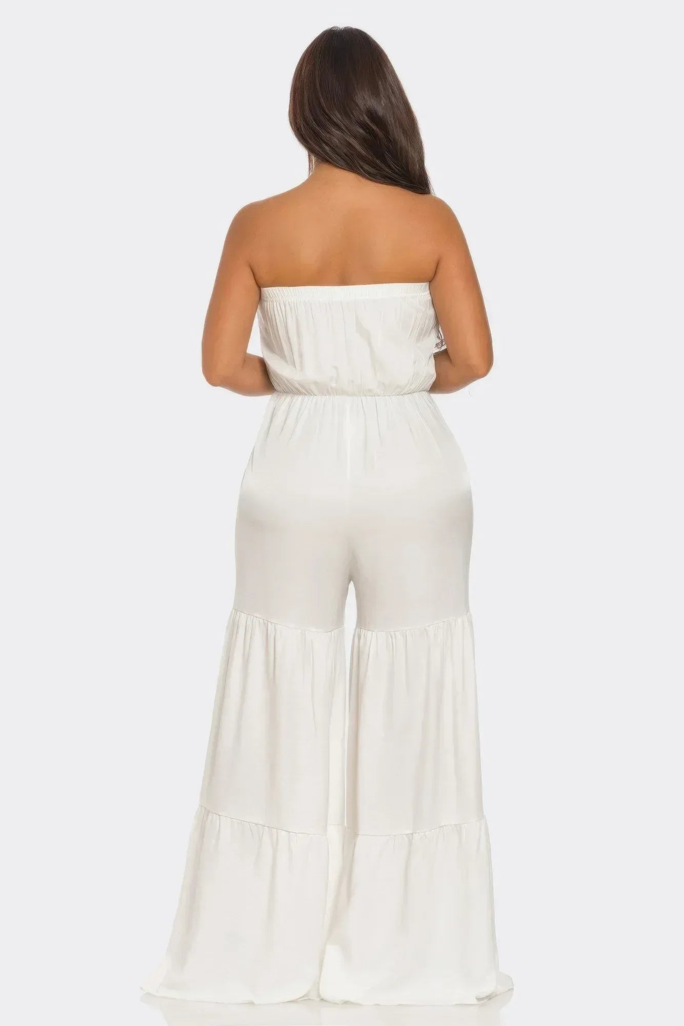 Jumpsuit Ruffle Hem | Mixtshop LLC