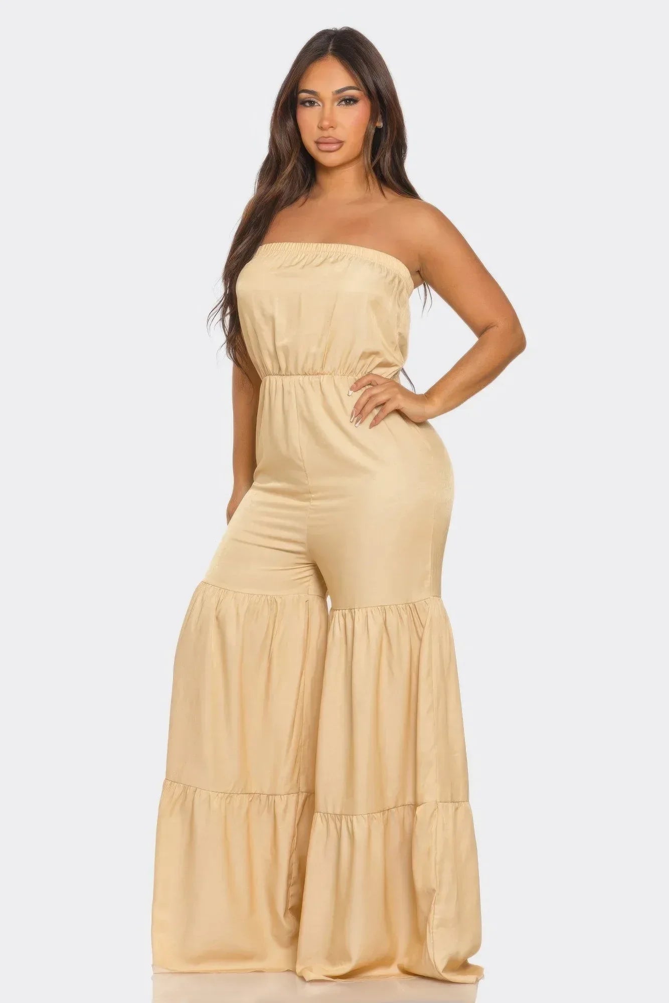 Jumpsuit Ruffle Hem Secondary image