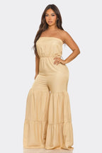 Jumpsuit Ruffle Hem | Mixtshop LLC