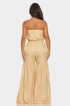 Jumpsuit Ruffle Hem | Mixtshop LLC