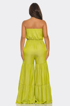 Jumpsuit Ruffle Hem | Mixtshop LLC
