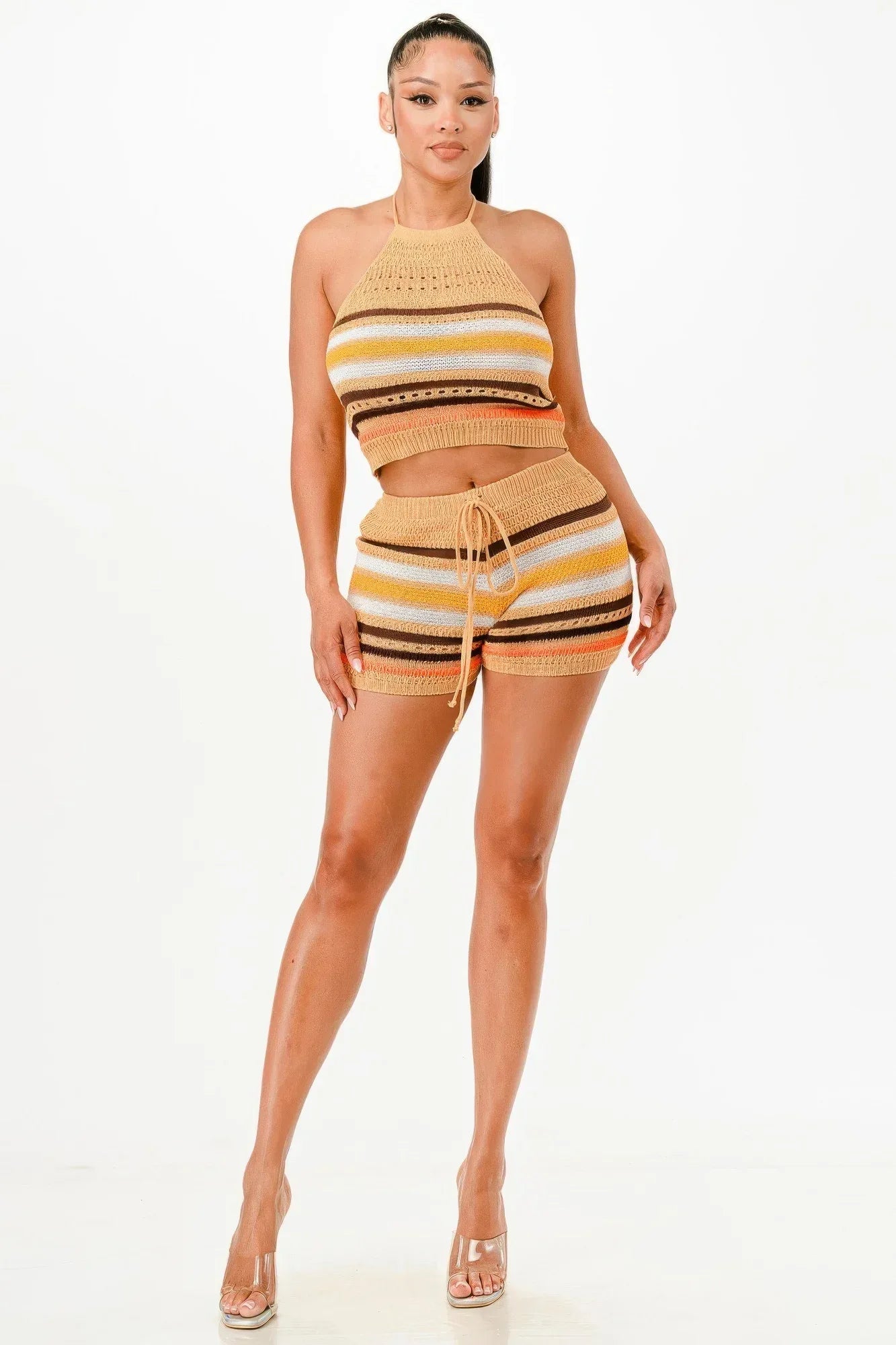Crochet Short Set | Mixtshop LLC