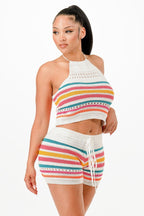 Crochet Short Set | Mixtshop LLC