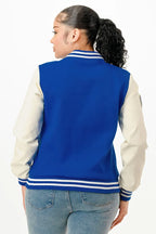 Patch Varsity Bomber Jacket | Mixtshop LLC