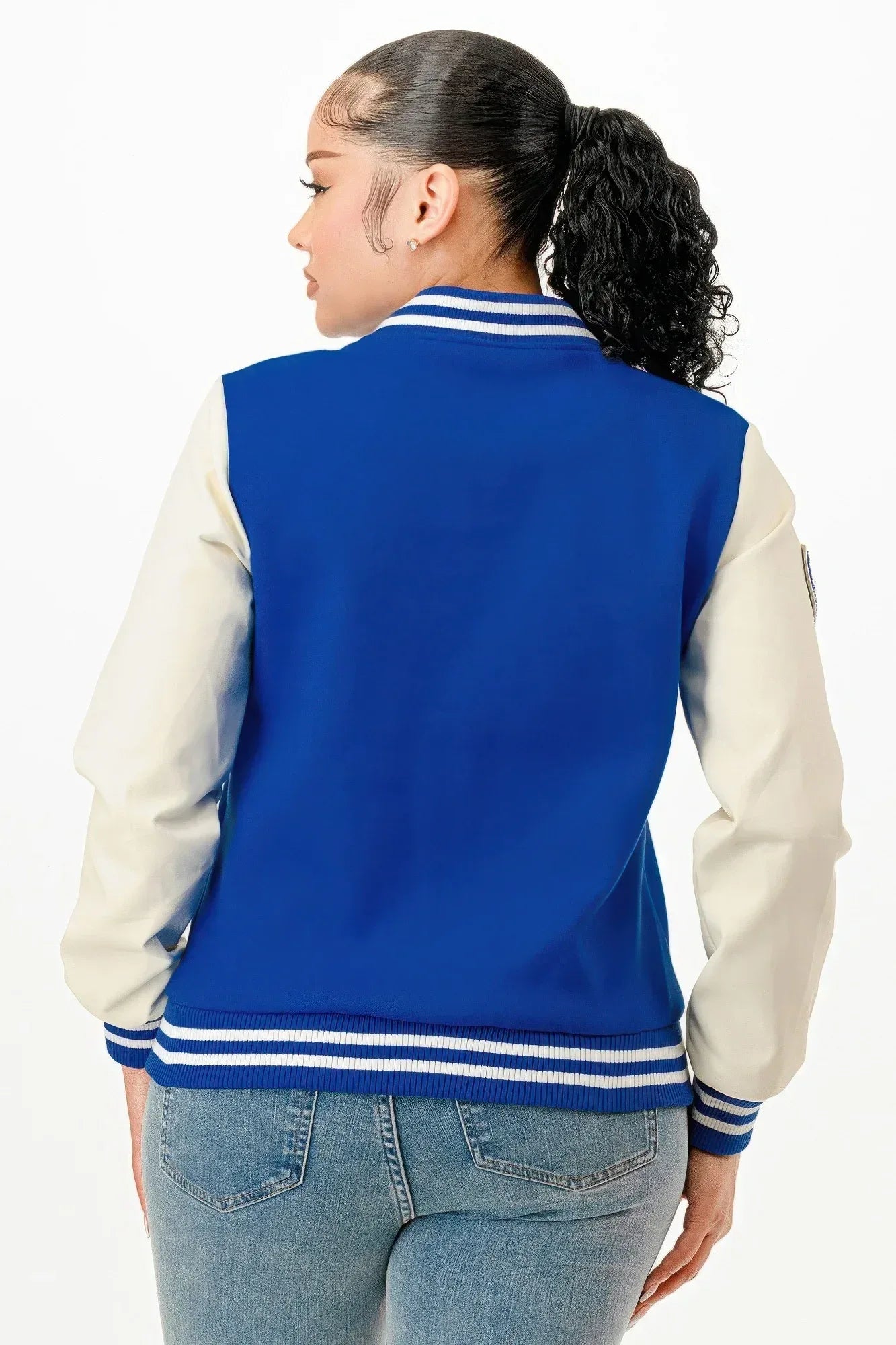 Patch Varsity Bomber Jacket | Mixtshop LLC