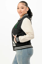 Patch Varsity Bomber Jacket | Mixtshop LLC