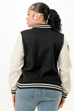 Patch Varsity Bomber Jacket | Mixtshop LLC