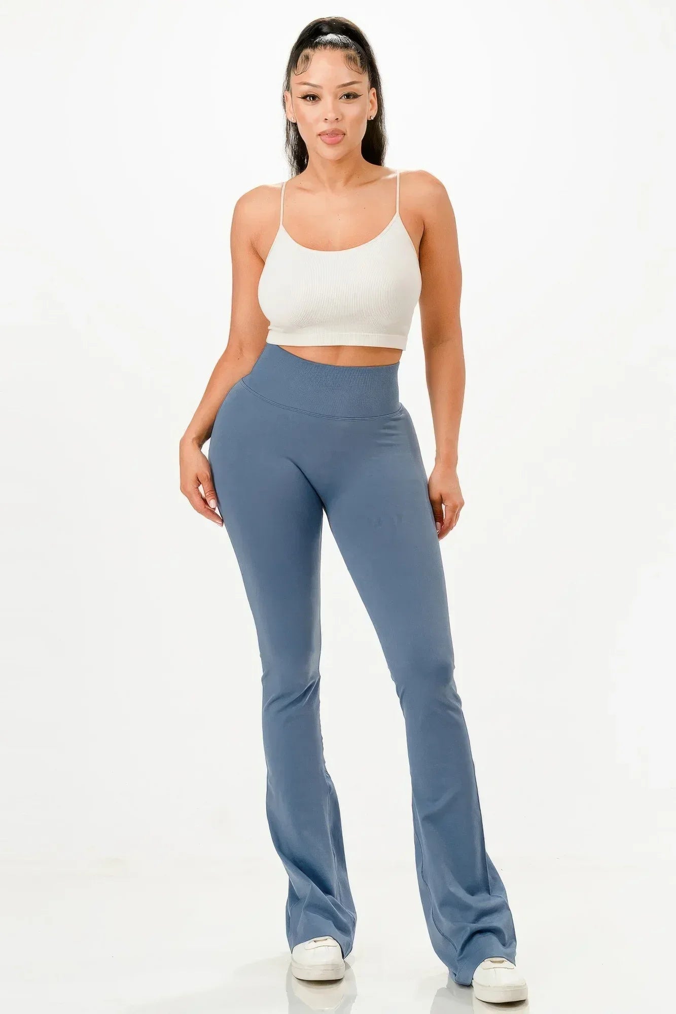 Premium Seamless Bell Bottom Work Out Flare Pants | Mixtshop LLC