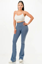 Premium Seamless Bell Bottom Work Out Flare Pants | Mixtshop LLC