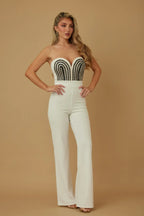 Threaded Twisted Rope Knot Tie Jumpsuit | Mixtshop LLC