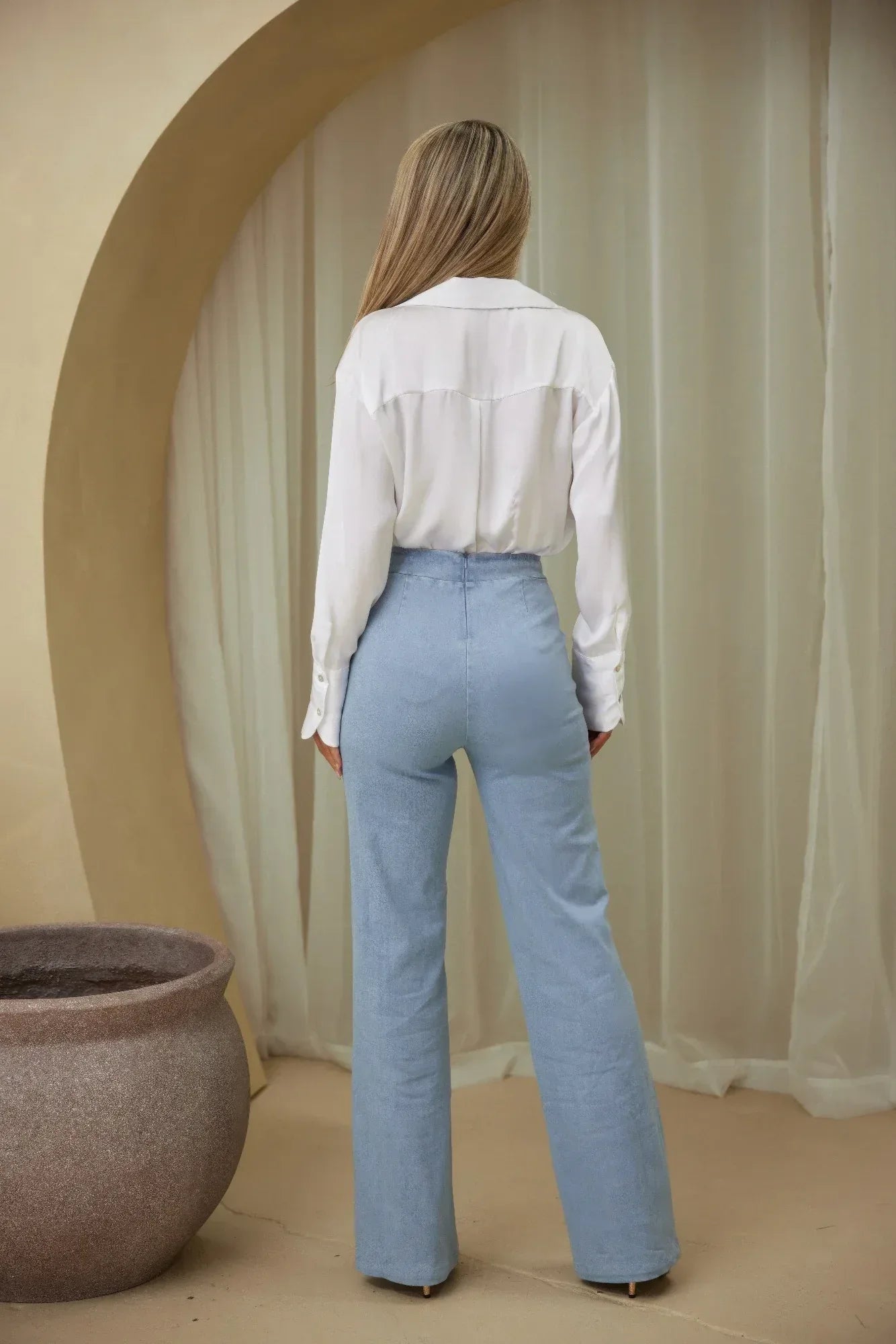 Stone Pattern Dressy Pants | Mixtshop LLC