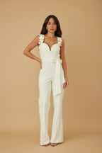 Intertwined Ring Detail With Strap Jumpsuit | Mixtshop LLC