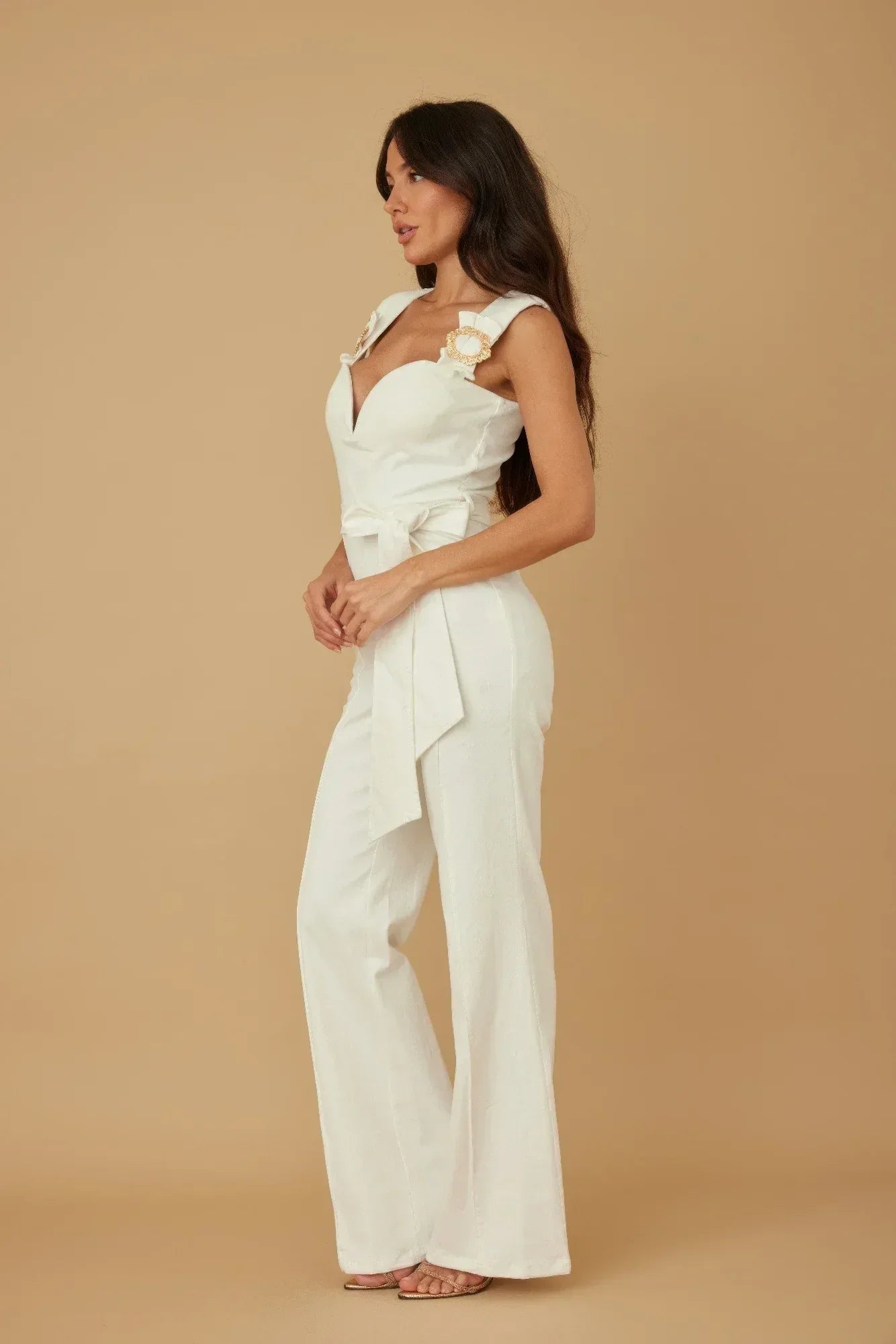 Intertwined Ring Detail With Strap Jumpsuit Secondary image