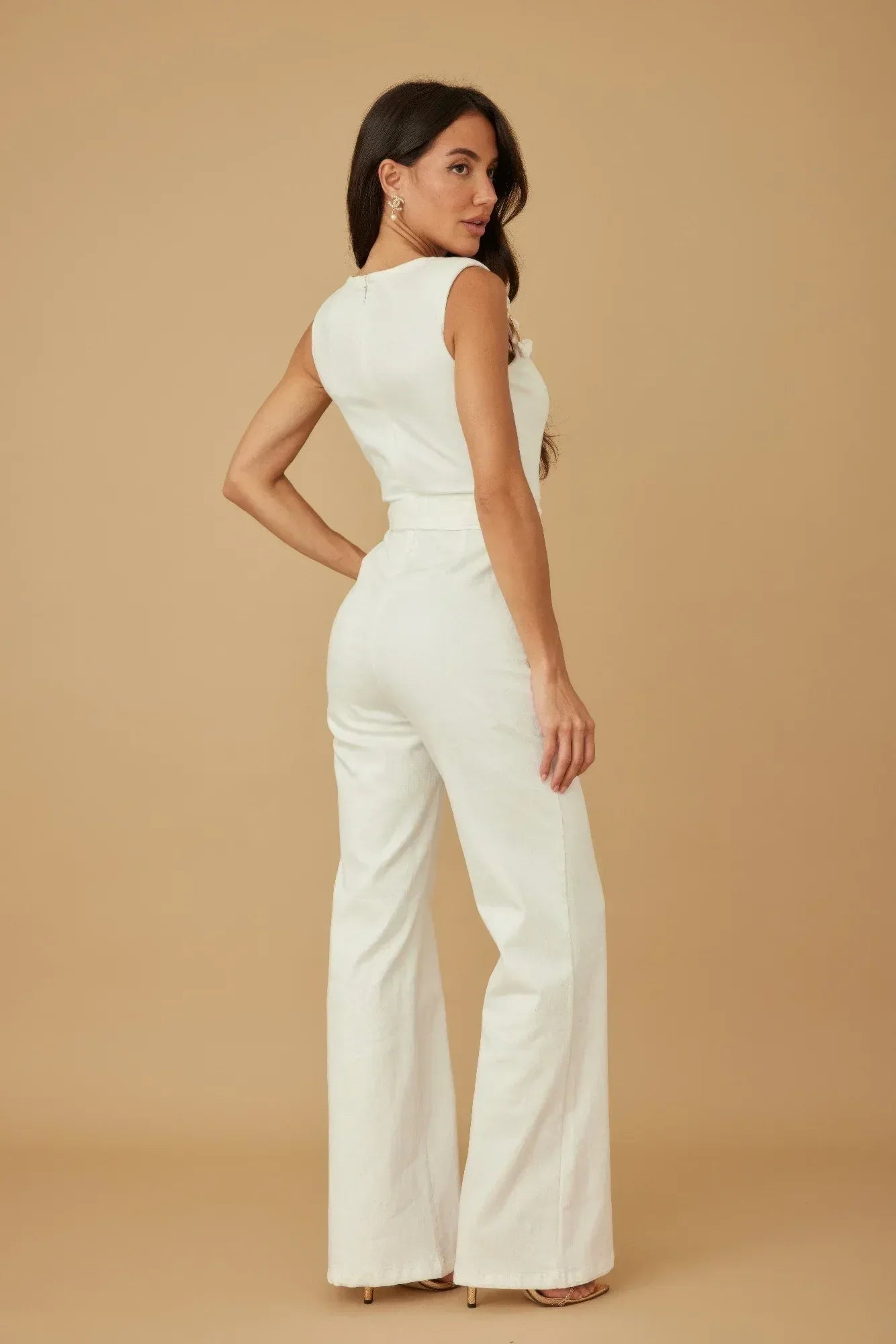 Intertwined Ring Detail With Strap Jumpsuit | Mixtshop LLC