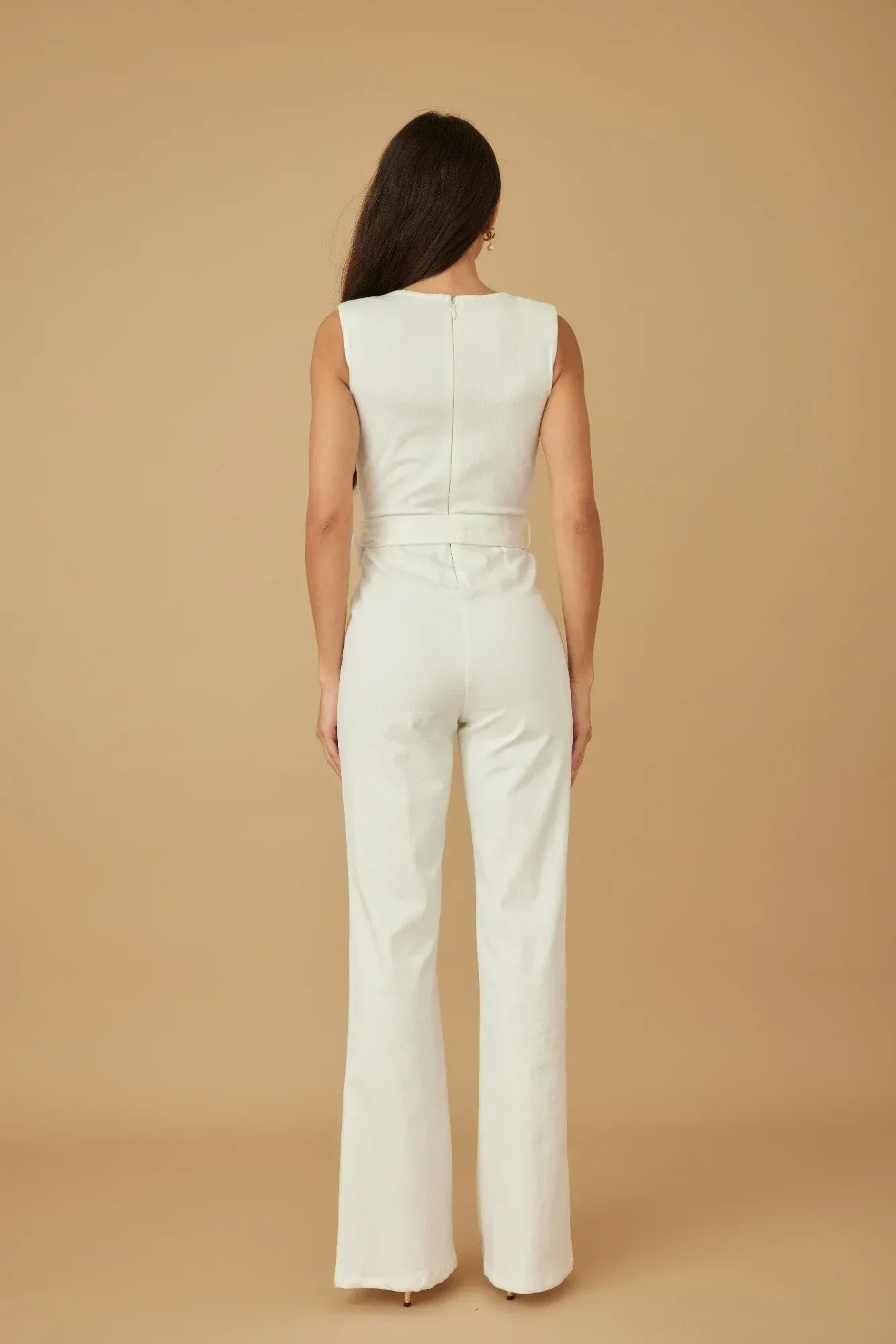 Intertwined Ring Detail With Strap Jumpsuit | Mixtshop LLC