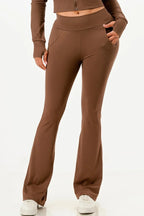Butter Soft Crop Hoodie And Flare Pants Set | Mixtshop LLC