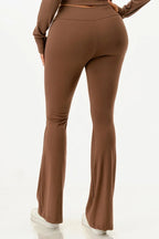 Butter Soft Crop Hoodie And Flare Pants Set | Mixtshop LLC