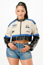 Colorblock Crop Jacket | Mixtshop LLC