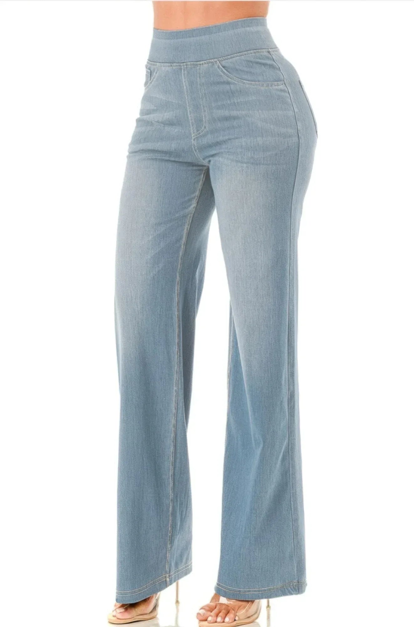 Ultra Soft Flare Baggy Jeans | Mixtshop LLC