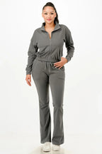 Soft Zipup Track Suit Set | Mixtshop LLC
