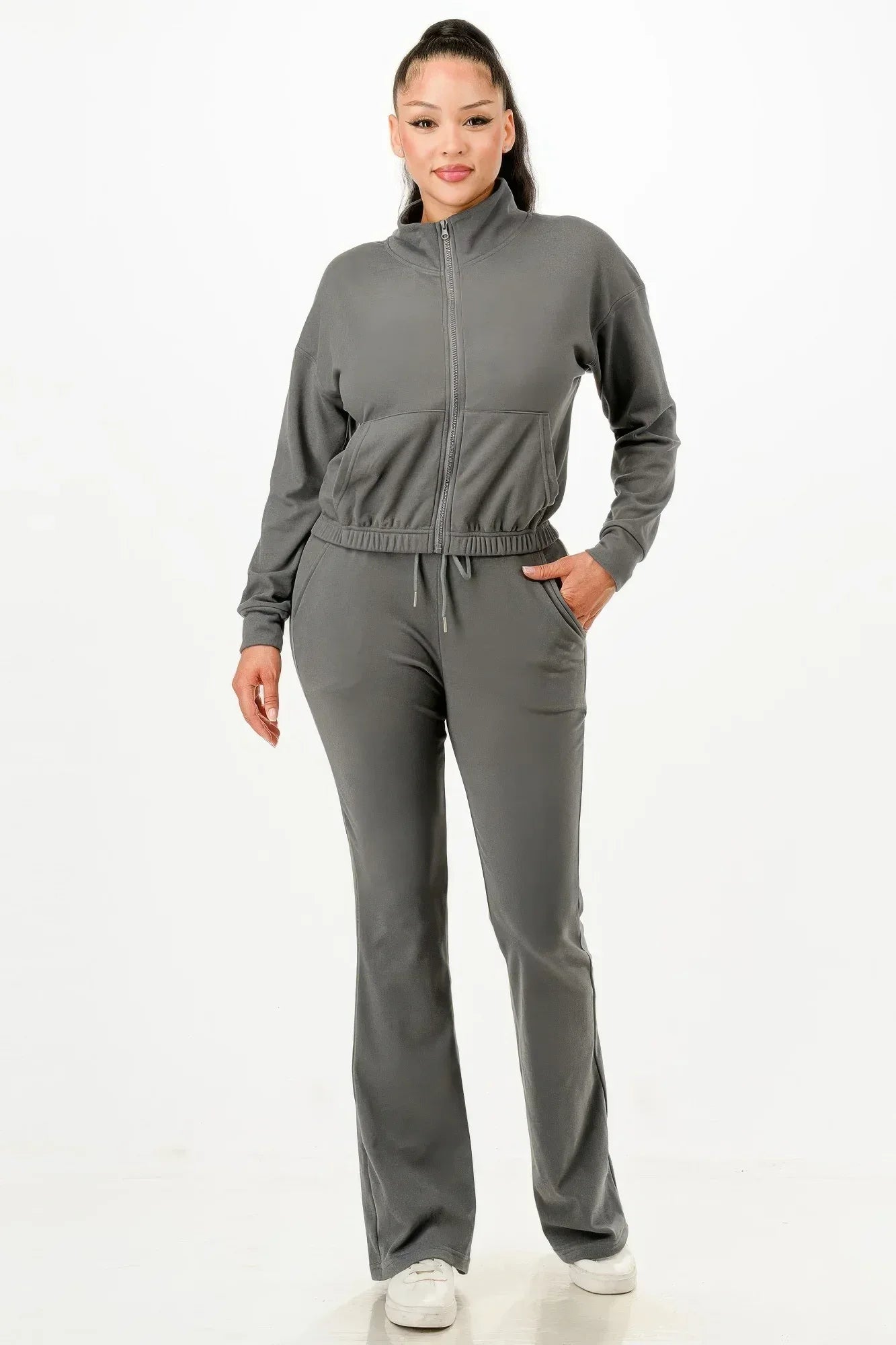 Soft Zipup Track Suit Set | Mixtshop LLC