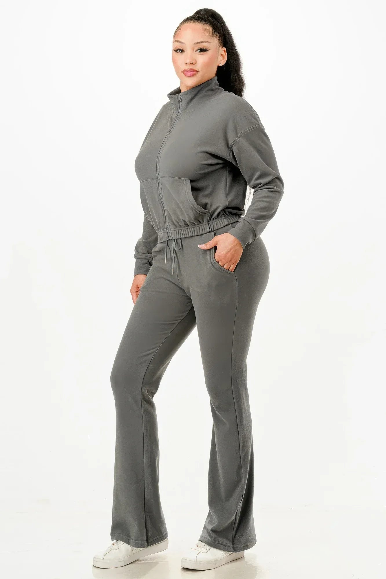 Soft Zipup Track Suit Set | Mixtshop LLC