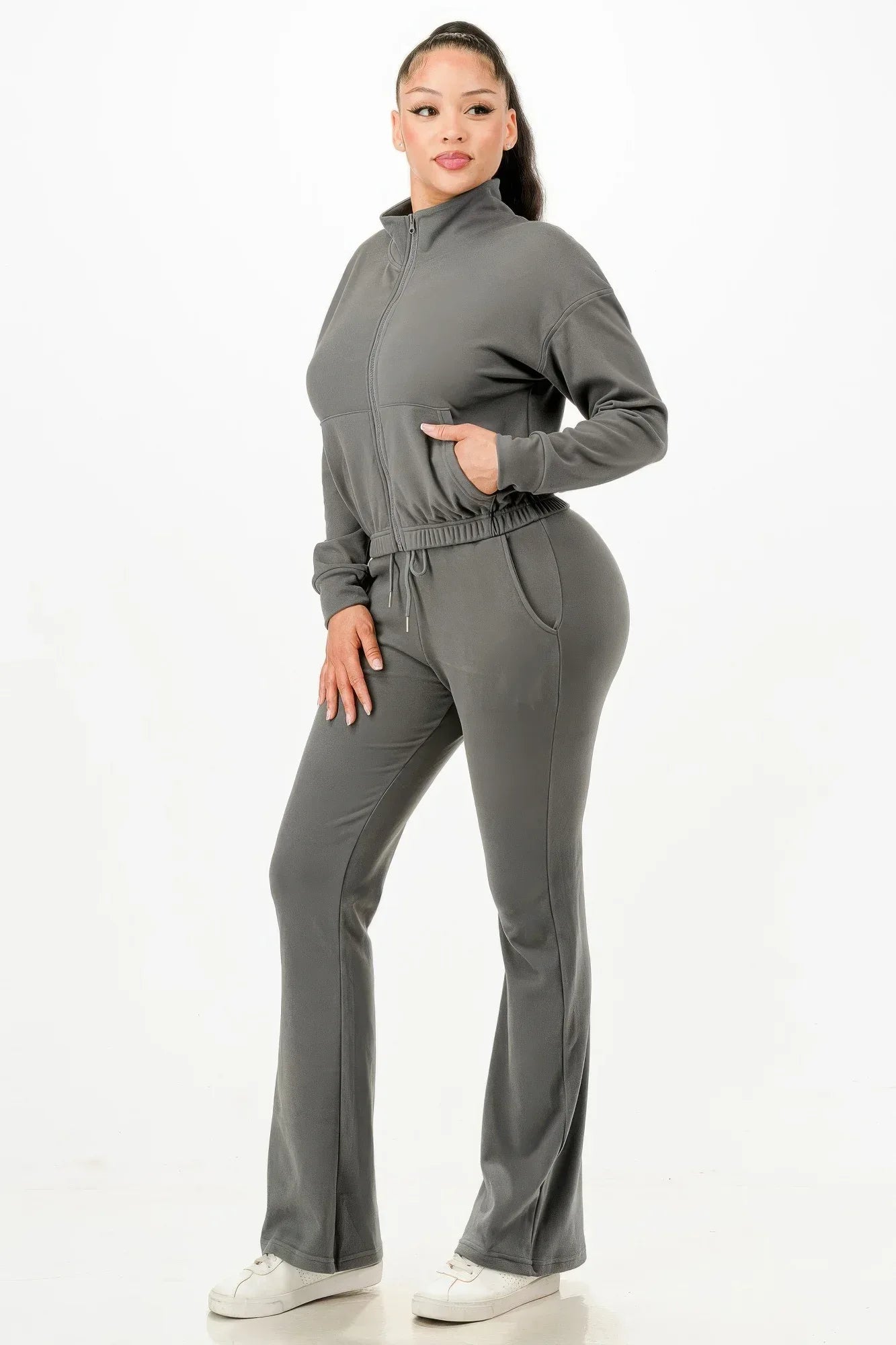 Soft Zipup Track Suit Set | Mixtshop LLC