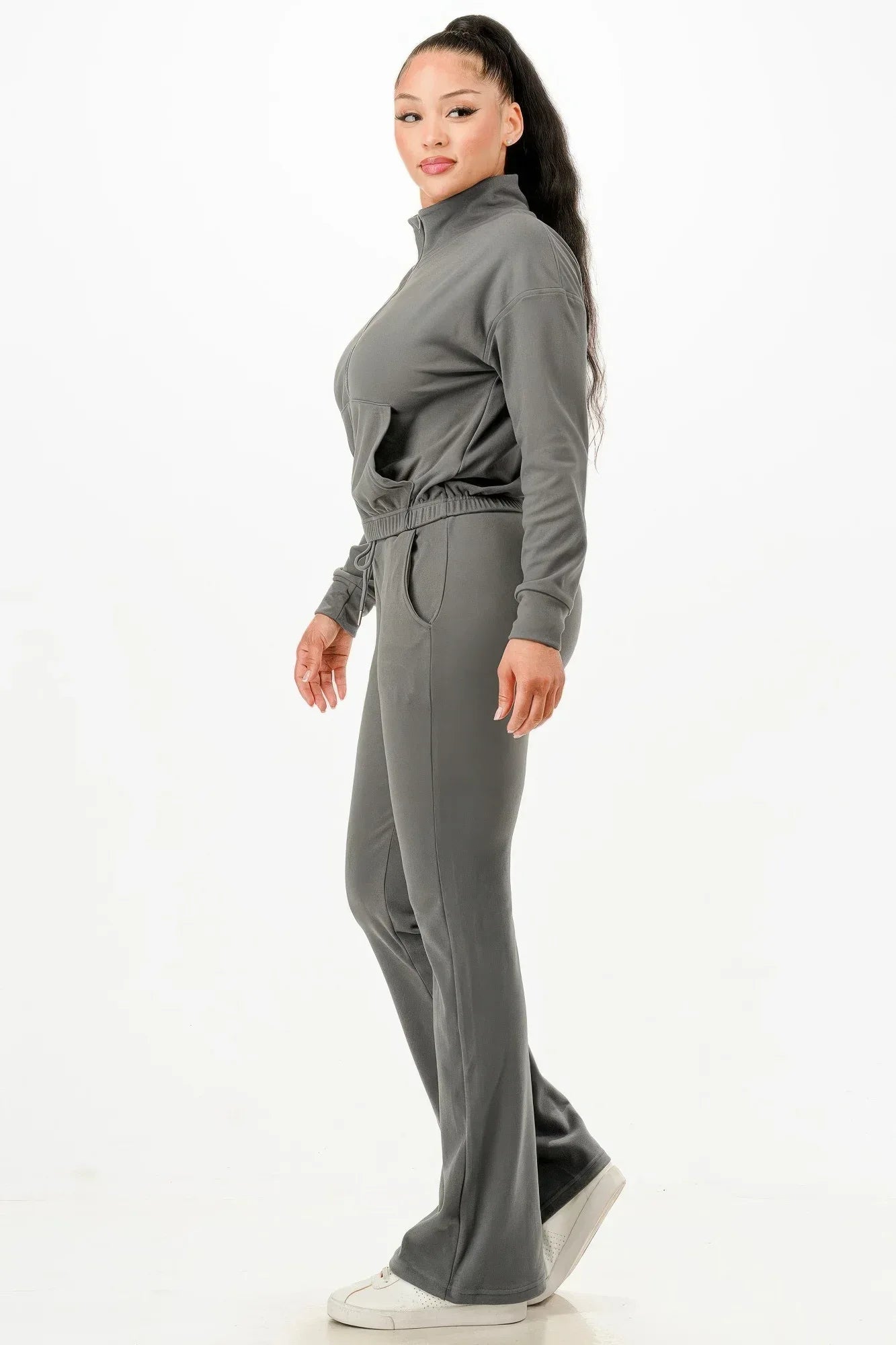 Soft Zipup Track Suit Set | Mixtshop LLC