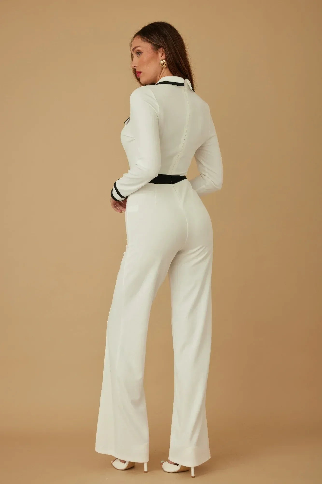 Button Trio Jumpsuit | Mixtshop LLC