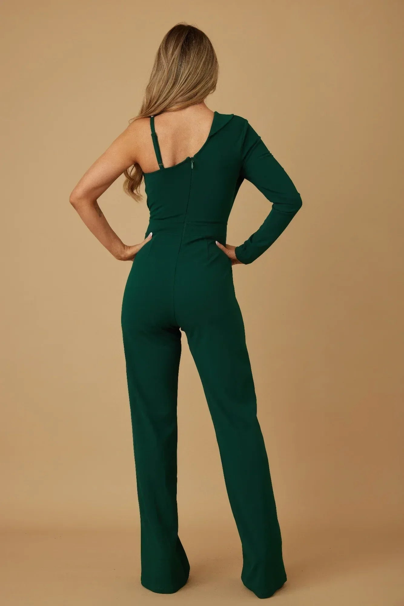 Jewel One Strap Shoulder Jumpsuit | Mixtshop LLC