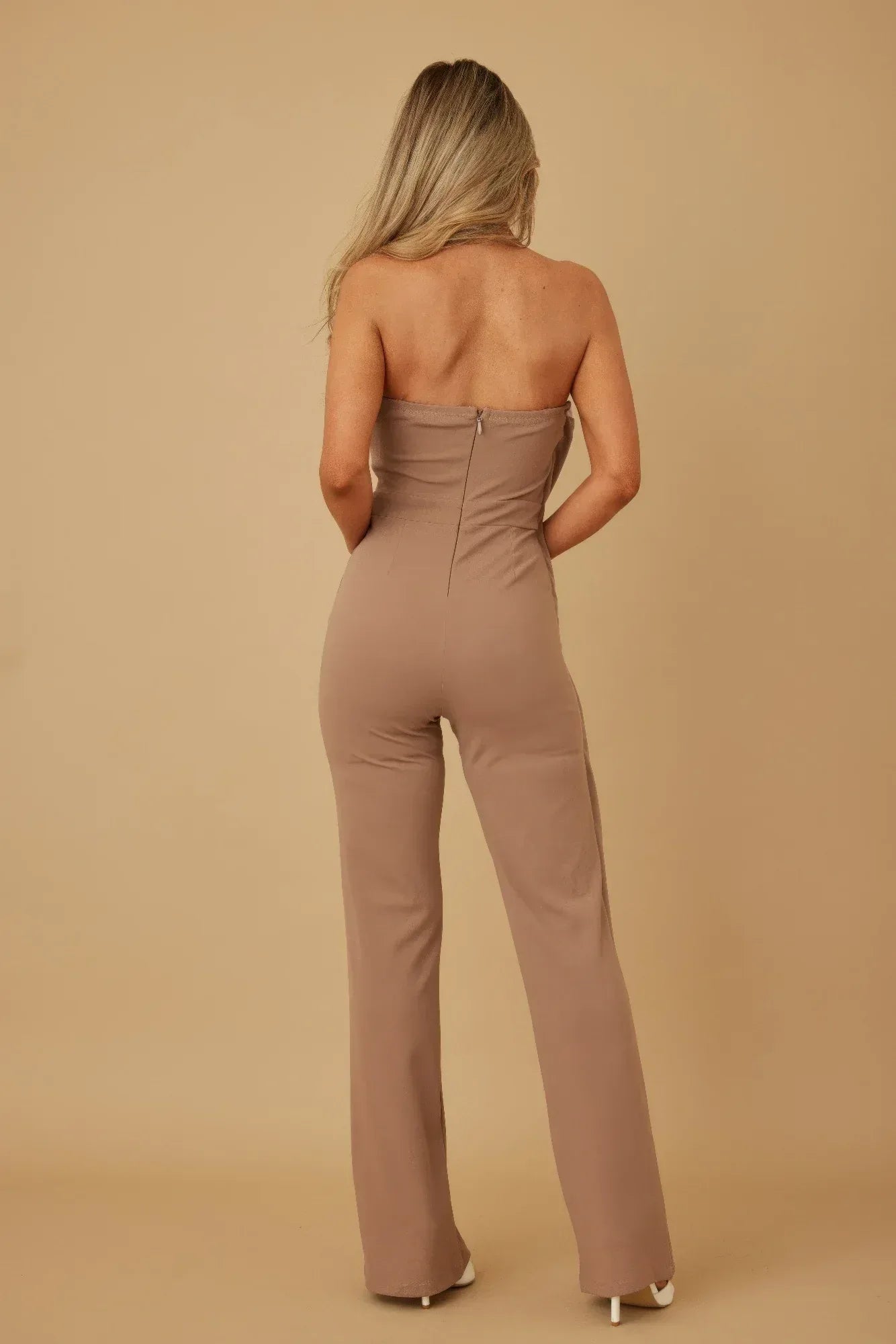 Flap Strapless Chain Jumpsuit | Mixtshop LLC