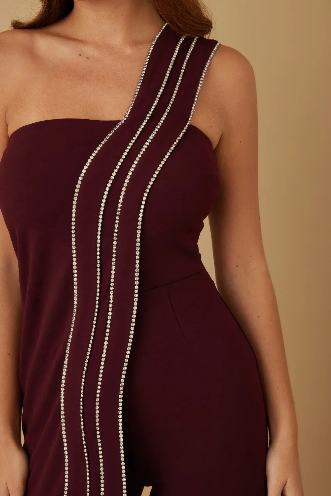 Flap Rhinestone Edge Jumpsuit | Mixtshop LLC