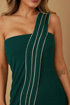 Flap Rhinestone Edge Jumpsuit | Mixtshop LLC