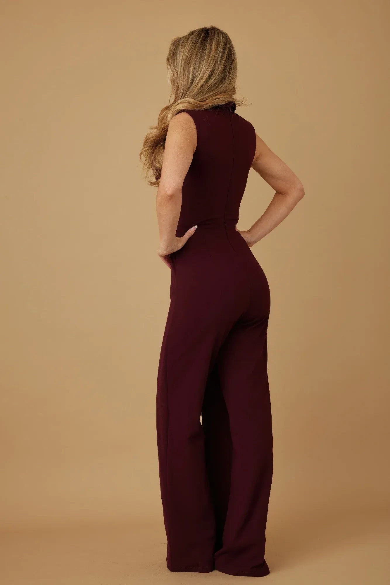 Open Flap With Metal Shank Button Jumpsuit | Mixtshop LLC