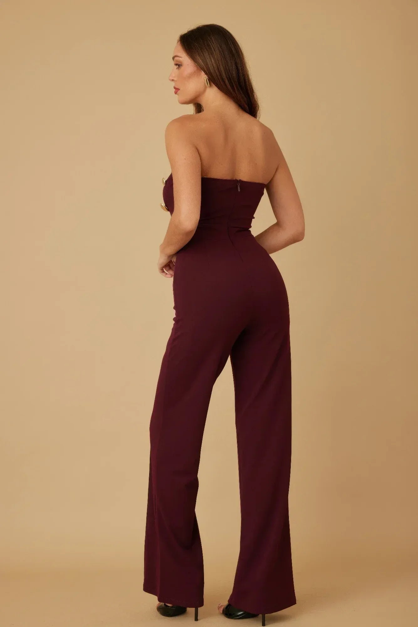 Multi Flat Mirror Stone Jumpsuit | Mixtshop LLC