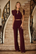 Puff Cap Sleeve Jewel Detail Sets | Mixtshop LLC