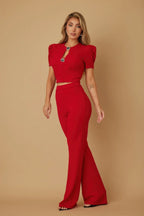 Puff Cap Sleeve Jewel Detail Sets | Mixtshop LLC