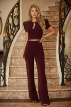 Puff Cap Sleeve Jewel Detail Sets | Mixtshop LLC