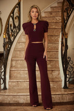 Puff Cap Sleeve Jewel Detail Sets | Mixtshop LLC